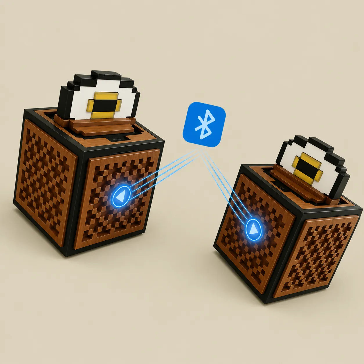 Caixa de Som Retro Bluetooth