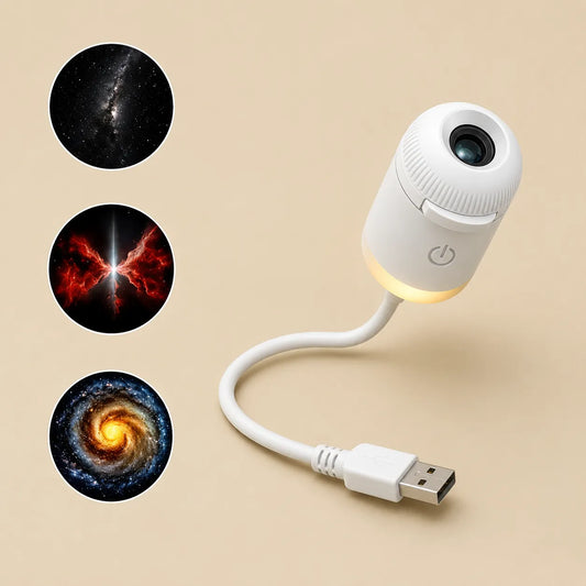 Mini Projetor Galaxy LED