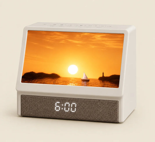 Despertador Sunrise com Luz Noturna Bluetooth