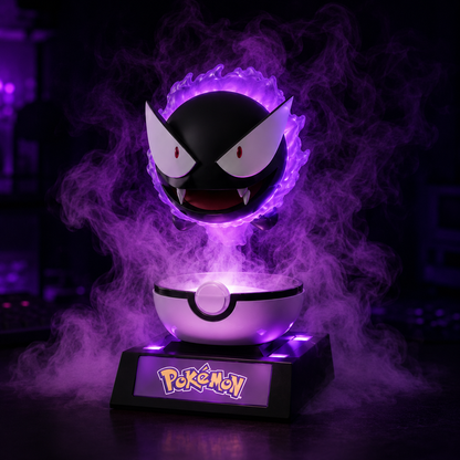 Umidificador Gengar que Cria um Ambiente Relaxante e Estiloso