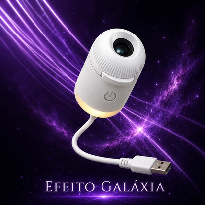 Mini Projetor Galaxy LED