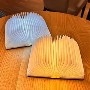 Luminária Livro LED que Transforma Seu Ambiente com Estilo Único