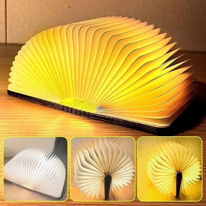 Luminária Livro LED que Transforma Seu Ambiente com Estilo Único