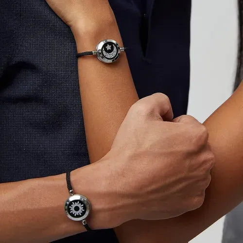 Pulseira Interativa para Casal que Mantém Vocês Conectados Mesmo à Distância