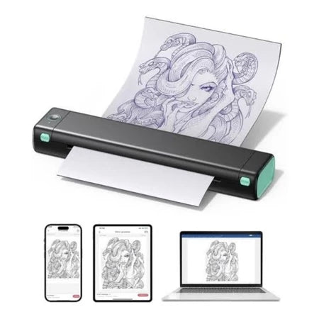 Impressora Portátil Sem Tinta para Imprimir Direto do Celular